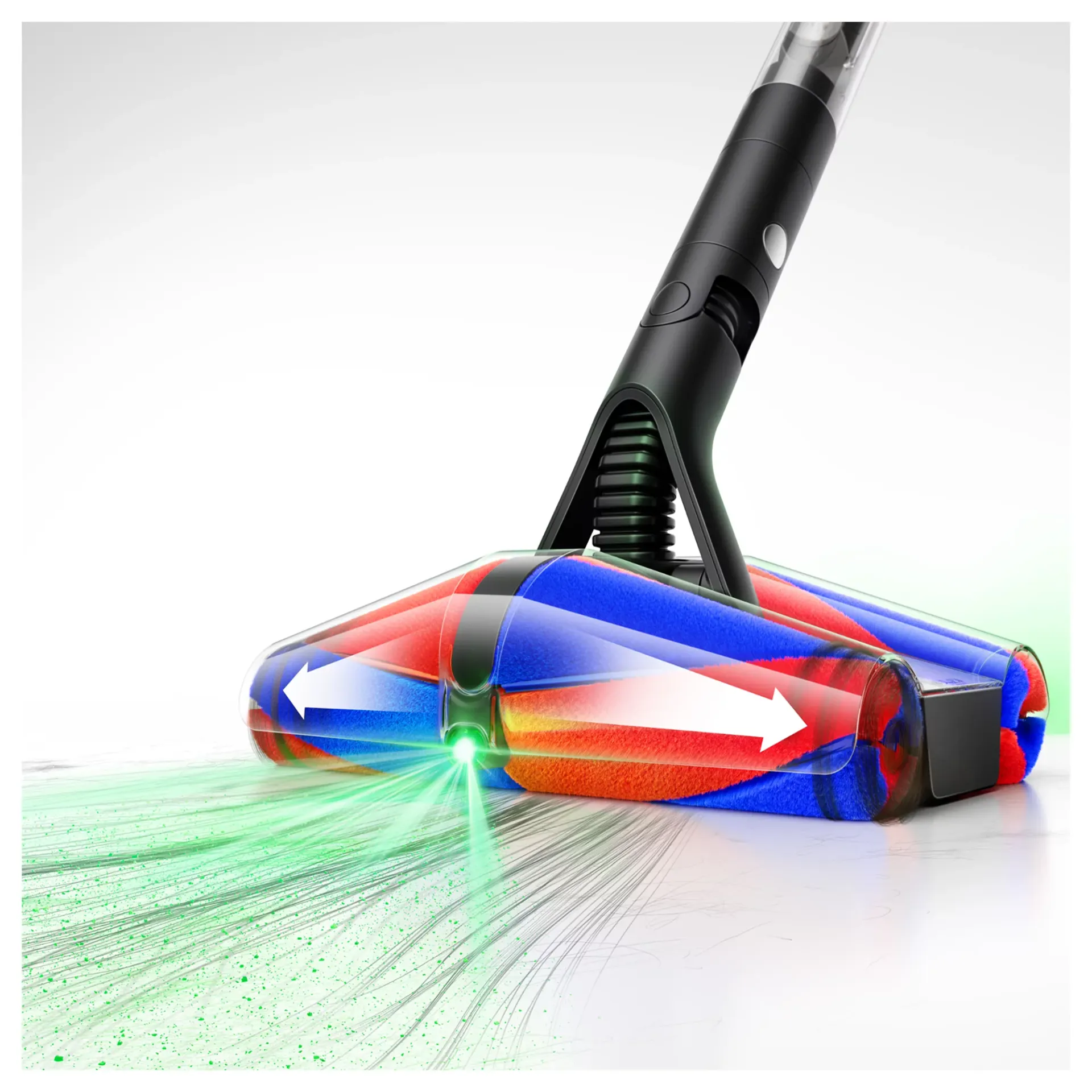 Dyson PencilVac Fluffycones Stabstaubsauger 55 AW Schwarz, Grau