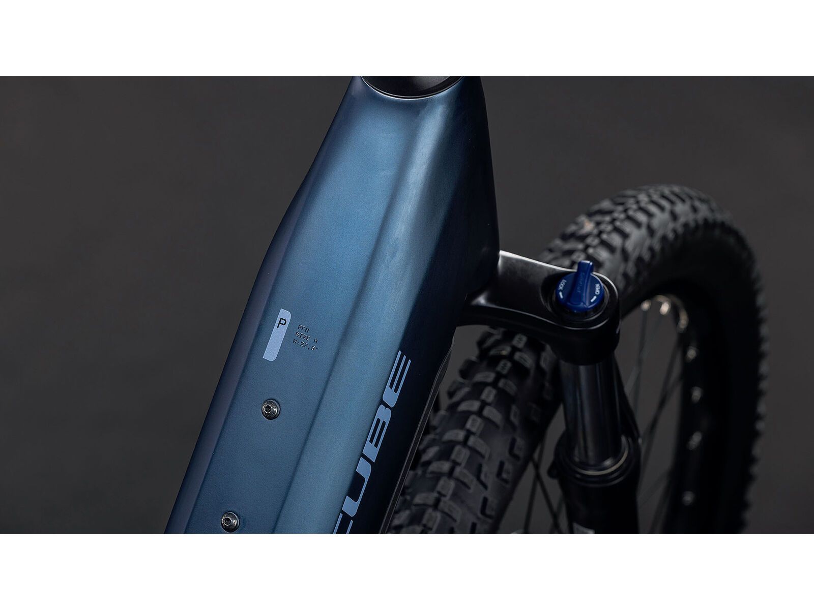 Cube Reaction Hybrid Performance 600 Easy Entry 27.5, indigoblue´n´reflex