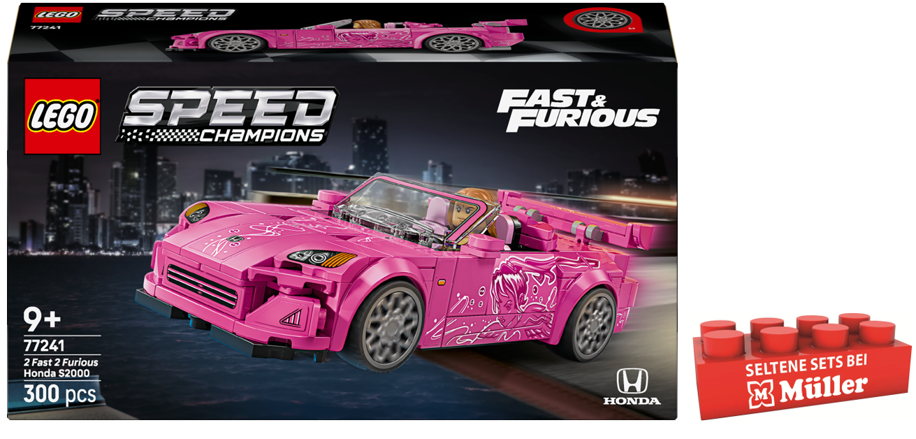 LEGO® Speed Champions 2 Fast 2 Furious – Honda S2000 Modellauto 77241