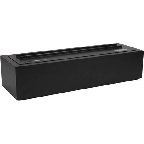 ODENA Home Deluxe LED-Wasserdampfkamin Tischmodell, 3D-Flammenoptik, schwarz