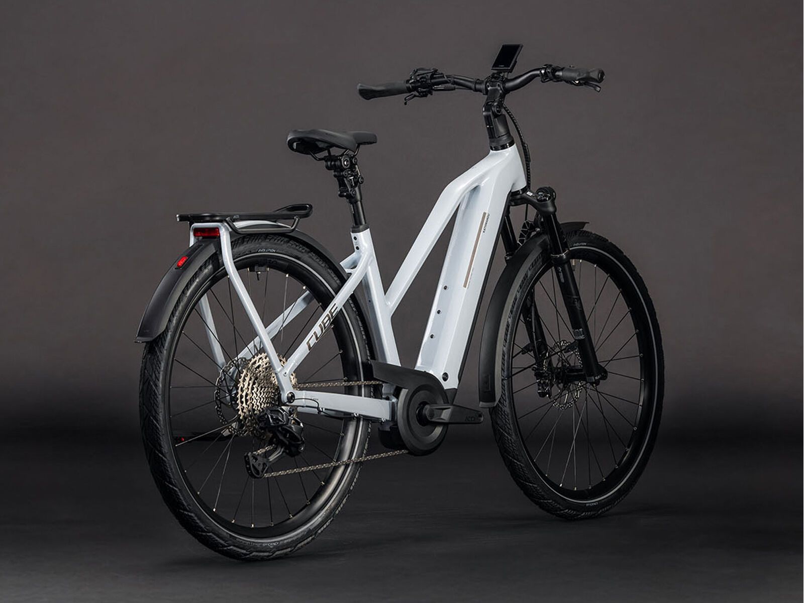 Cube Kathmandu Hybrid SLX 800 Trapeze, foggrey´n´grey