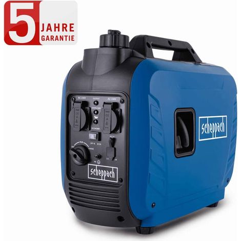 Scheppach SG2500I Inverter mobiler Benzin Stromerzeuger 2 kW