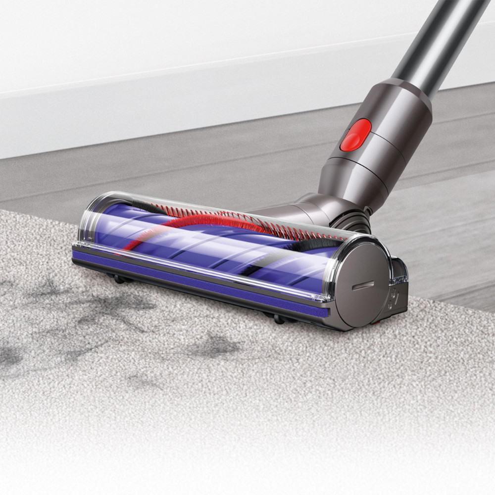 Dyson V8 Advanced (nickel/silber) Akku-Stielstaubsauger
