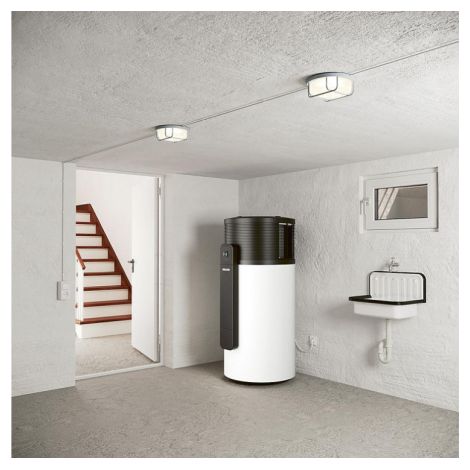 Stiebel Eltron WWK-I 200 Plus Warmwasser-Wärmepumpe 204479 weiß, Nenninhalt 200 Liter