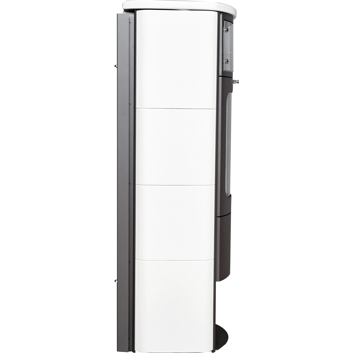 Hark Opera-B grande Kaminofen Keramik Creme-Weiß 7 kW mit Automatik