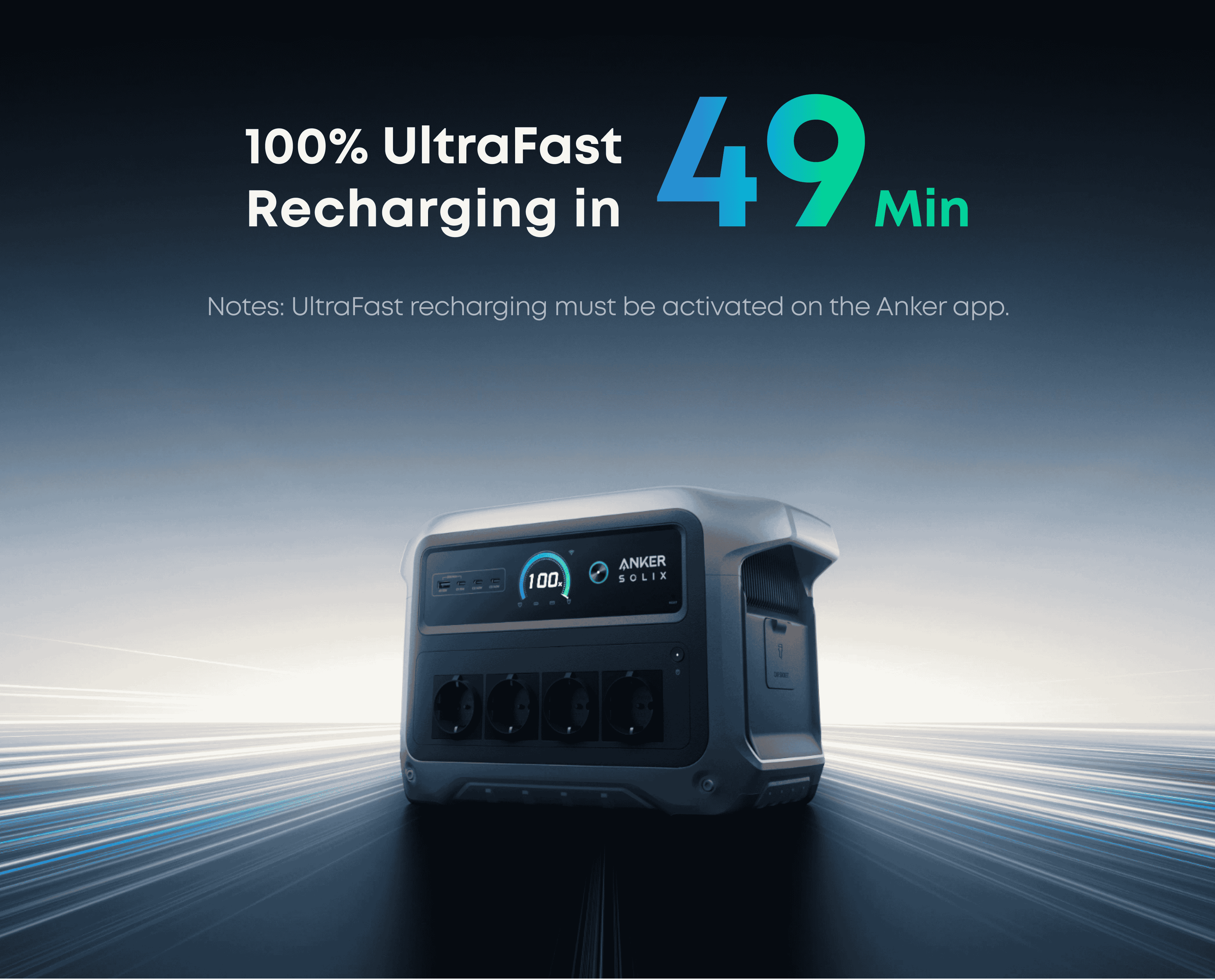 ANKER SOLIX C1000X Gen 2 Tragbare Powerstation