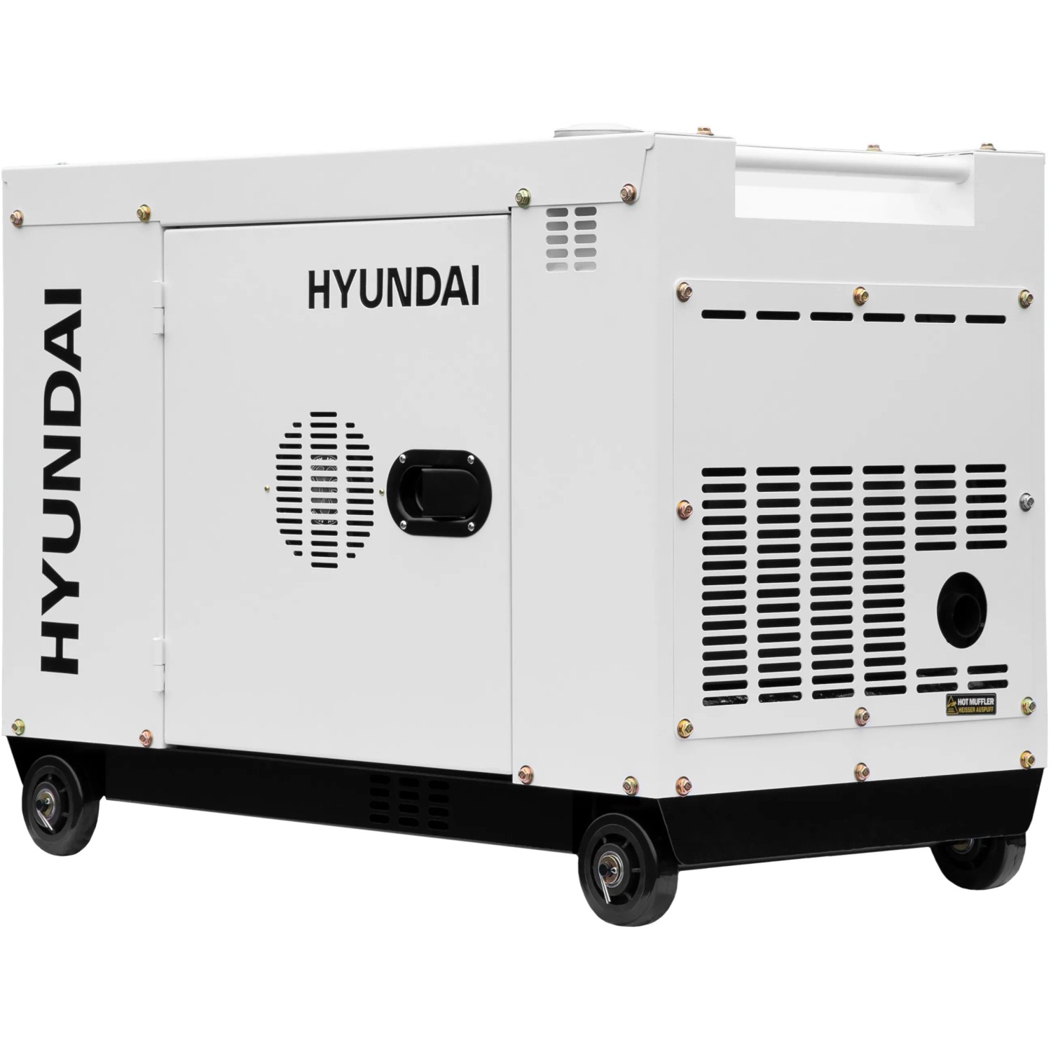Hyundai Silent Diesel-Generator DHY8600SE-T DE mit 12 PS Motor und 6.0 kW