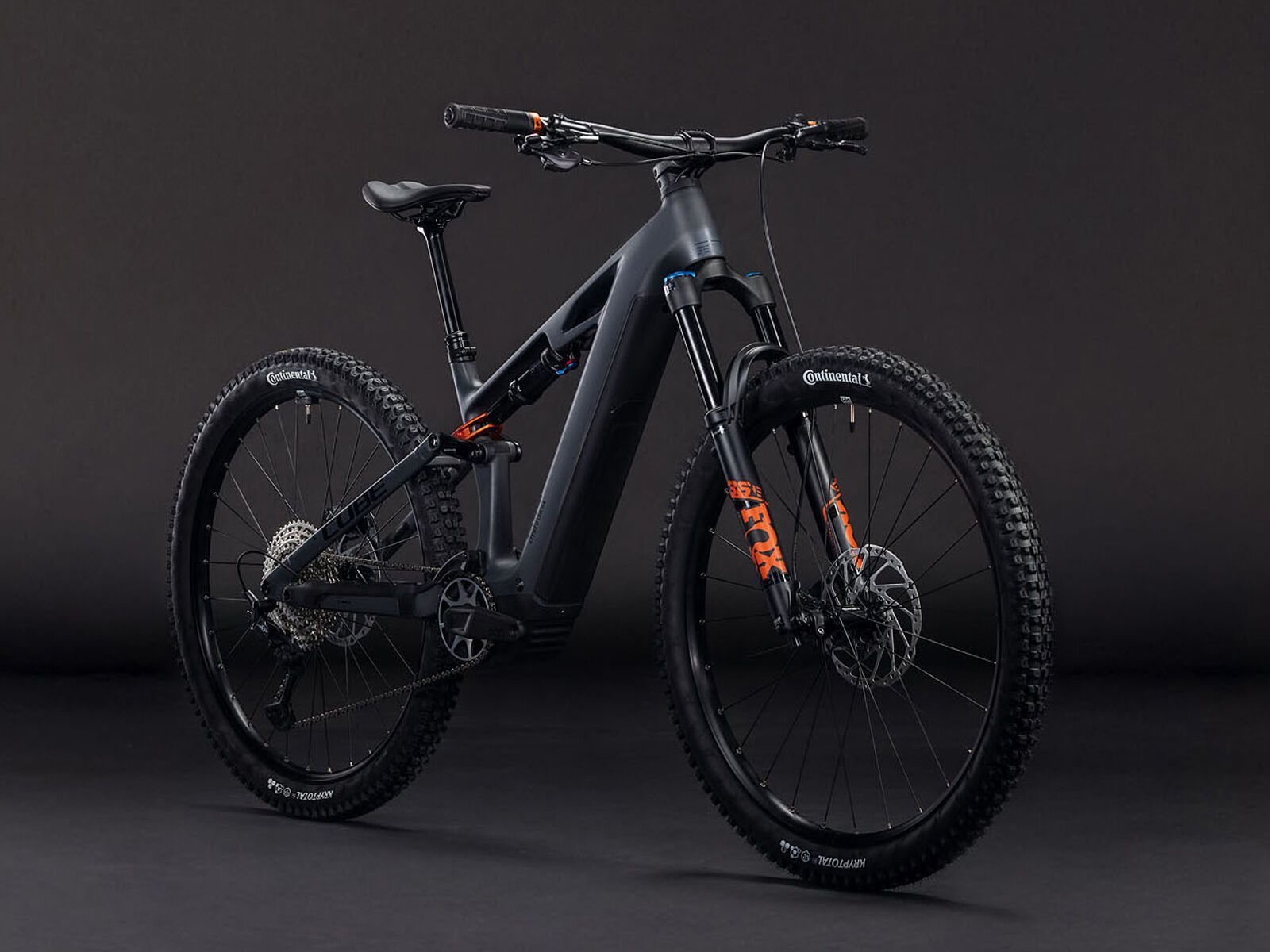 Cube Stereo Hybrid One44 HPC SLX 800 27.5, slabgrey´n´orange