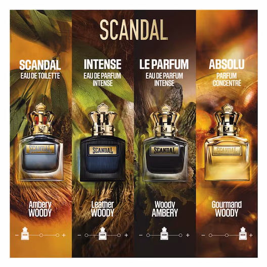 Jean-Paul Gaultier Scandal pour Homme Le Parfum Eau de Parfum Intense Spray Refillable