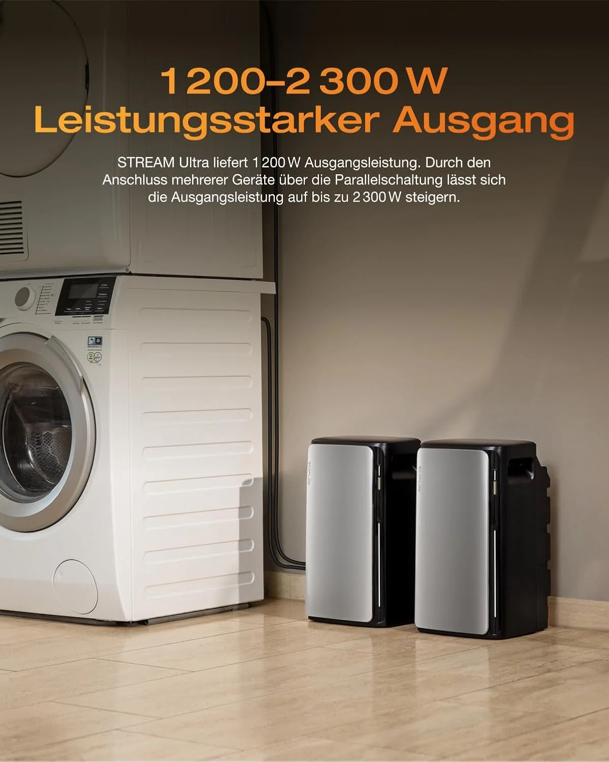 EcoFlow STREAM Ultra 1920 Wh Speicher