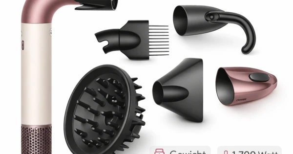 Dyson Supersonic R curly to coily hair Ceramic pink/Roségold