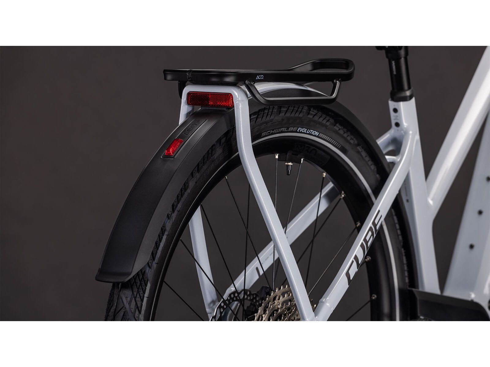 Cube Kathmandu Hybrid SLX 800 Trapeze, foggrey´n´grey
