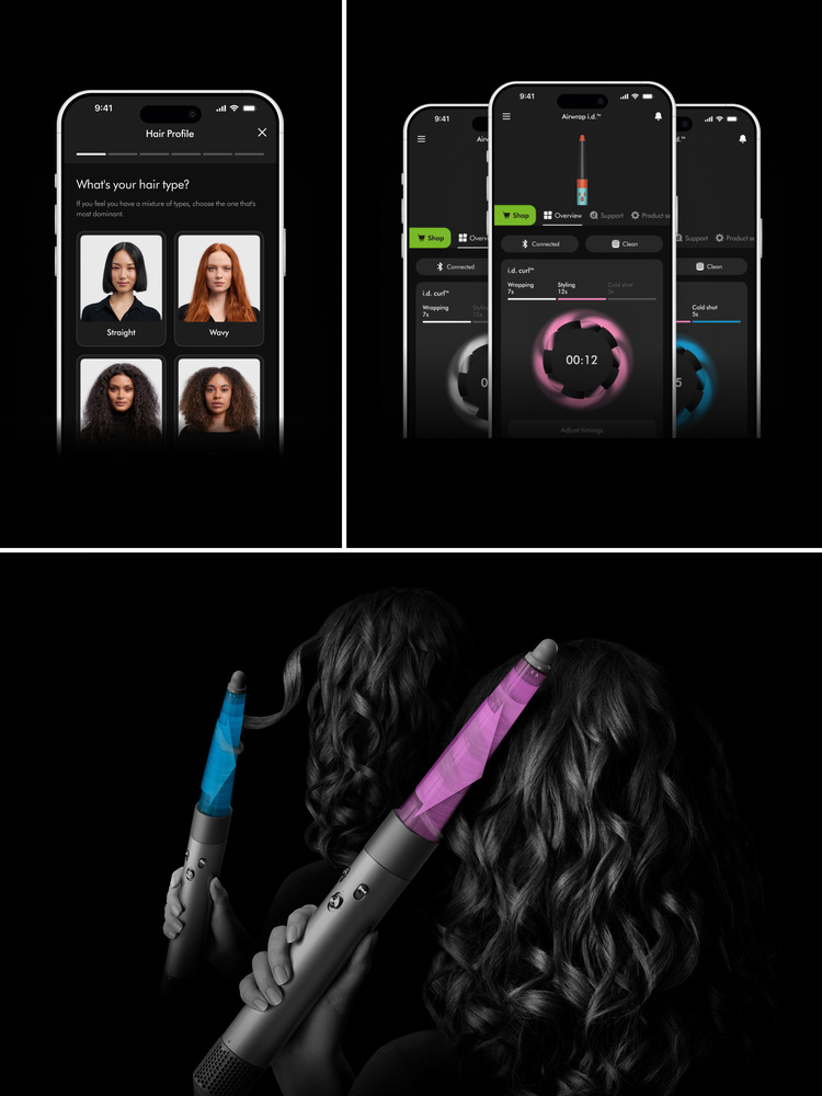 Dyson Airwrap i.d. ceramic patina topaz Haarstyler mit App Steuerung