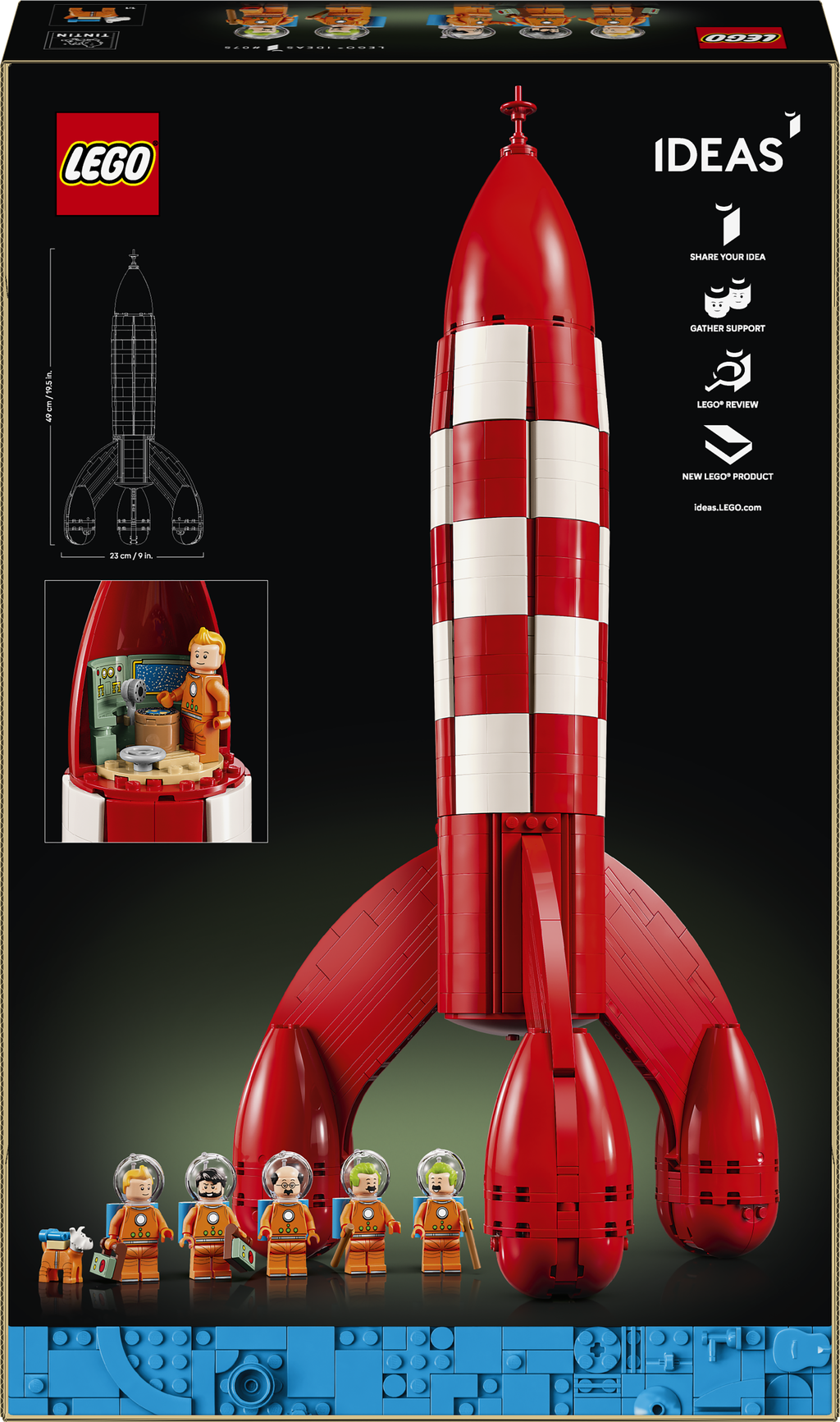 LEGO® Die Mondrakete von Tim und Struppi - 21367