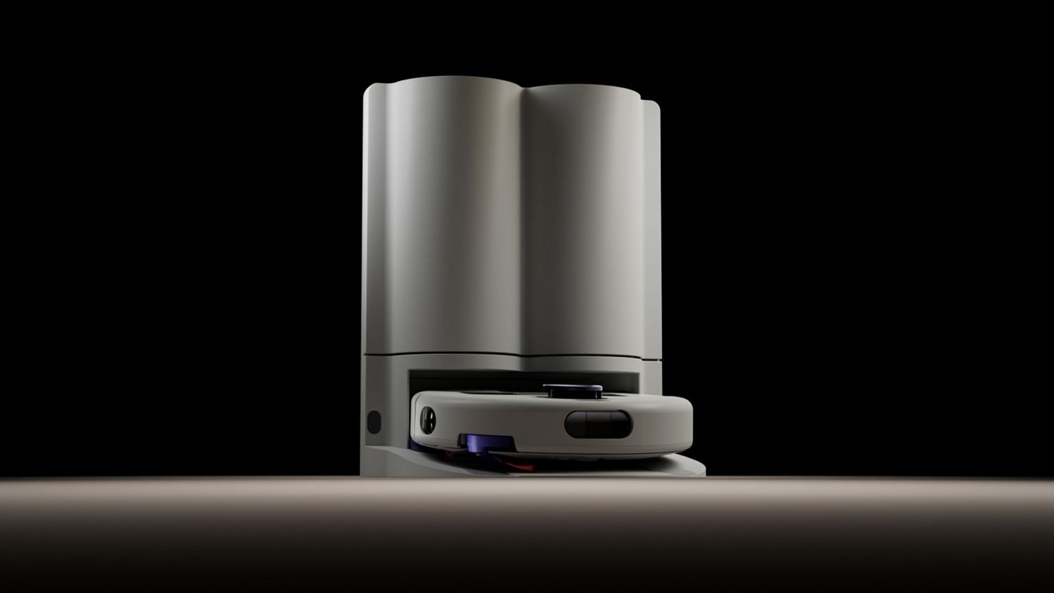 Dyson R2 Nurovi™ Wash+Dry Saugroboter (Hellgrau/Violett-Blau)