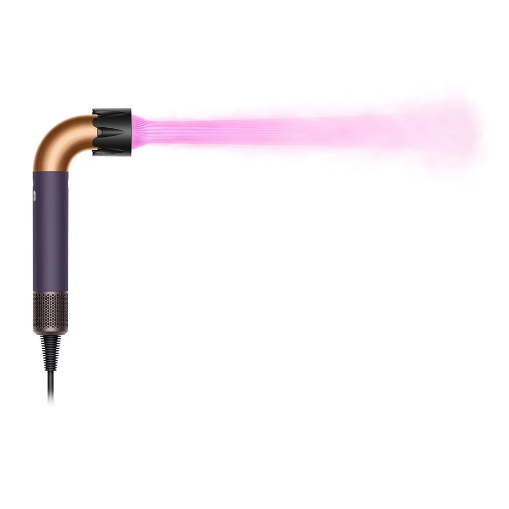 Dyson Supersonic r™ Haartrockner, Schnelles Trocknen Straight+Wavy (Red Velvet)