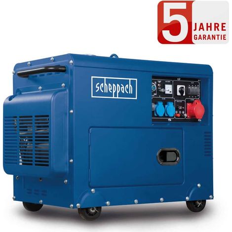 SCHEPPACH DIESEL STROMGENERATOR 5000W 7.7 HP SG5200D