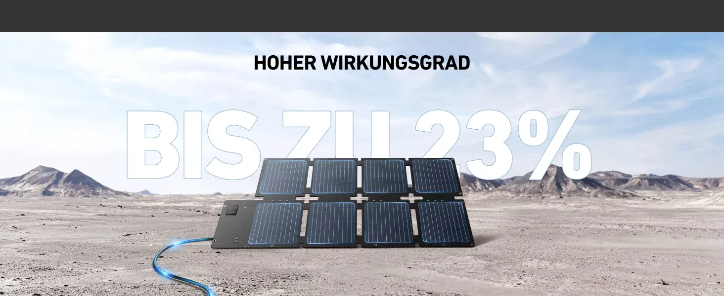 Anker C300X DC+ PS60 Faltbares Solarpanel