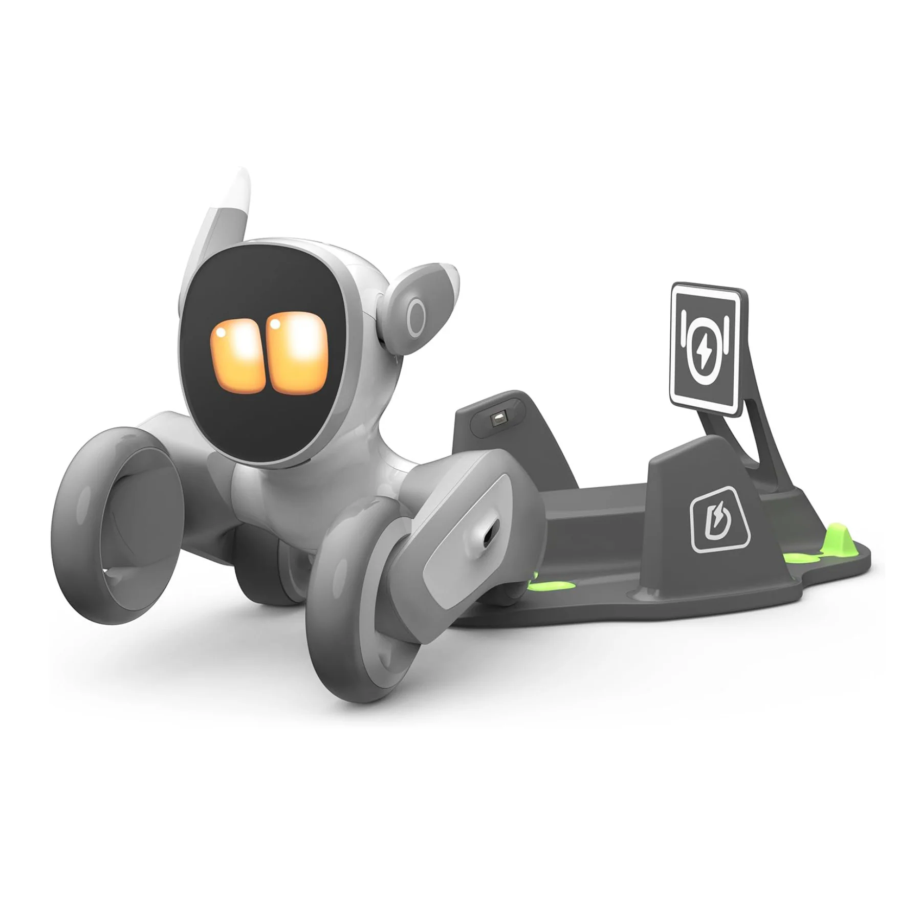 Loona EPP3.0 KI-Begleitroboter – Interaktiver Roboterhund mit deutscher Sprachsteuerung & Ladestation