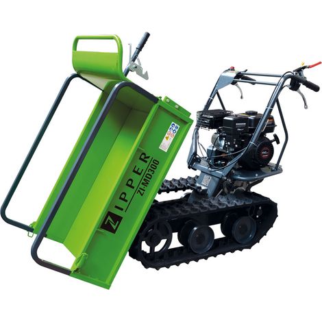 ZIPPER MINI RAUPENDUMPER MOTORSCHUBKARRE 196CC ZI-MD300
