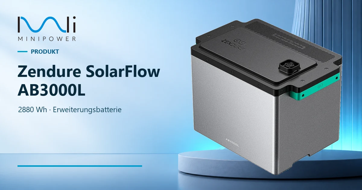 Zendure Solarflow AB3000L Erweiterungsbatterie