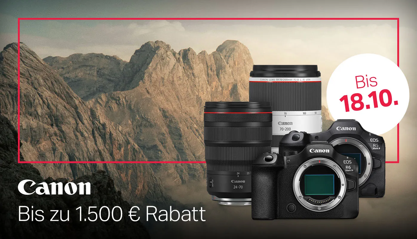 Canon EOS R50 mit RF-S 18-45mm F4.5-6.3 IS STM und RF-S 55-210mm F5-7.1 IS STM