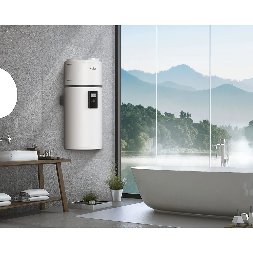Haier HP80M8-9 Brauchwasser Wärmepumpe wandhängend mit 82 L Boiler, R290 und App-Steuerung