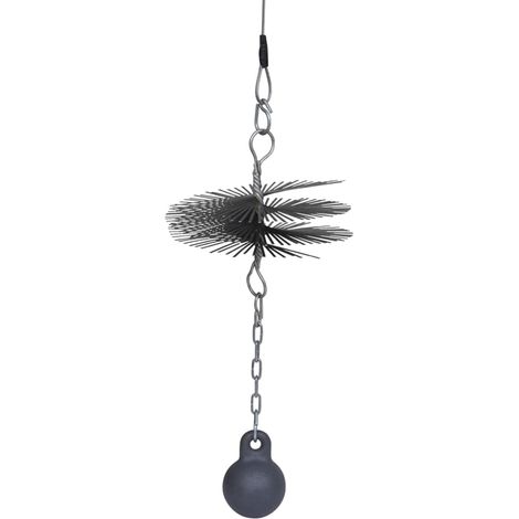 vidaXL Kaminbesen Rund 20 cm Durchmesser