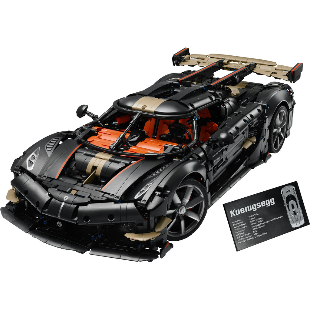 LEGO® Koenigsegg Sadair's Spear Hypercar - 42232