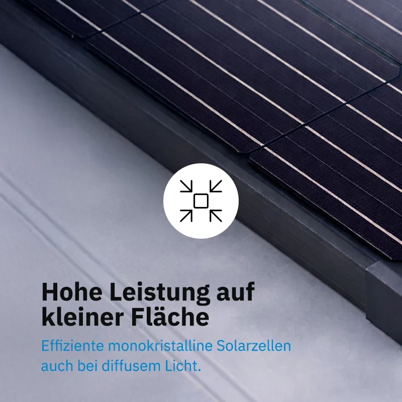 ECTIVE MSP 90 Black Monokristallines Solarmodul 90W
