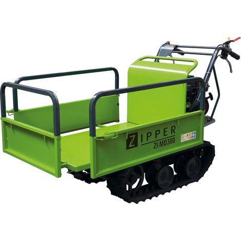 ZIPPER MINI RAUPENDUMPER MOTORSCHUBKARRE 196CC ZI-MD300