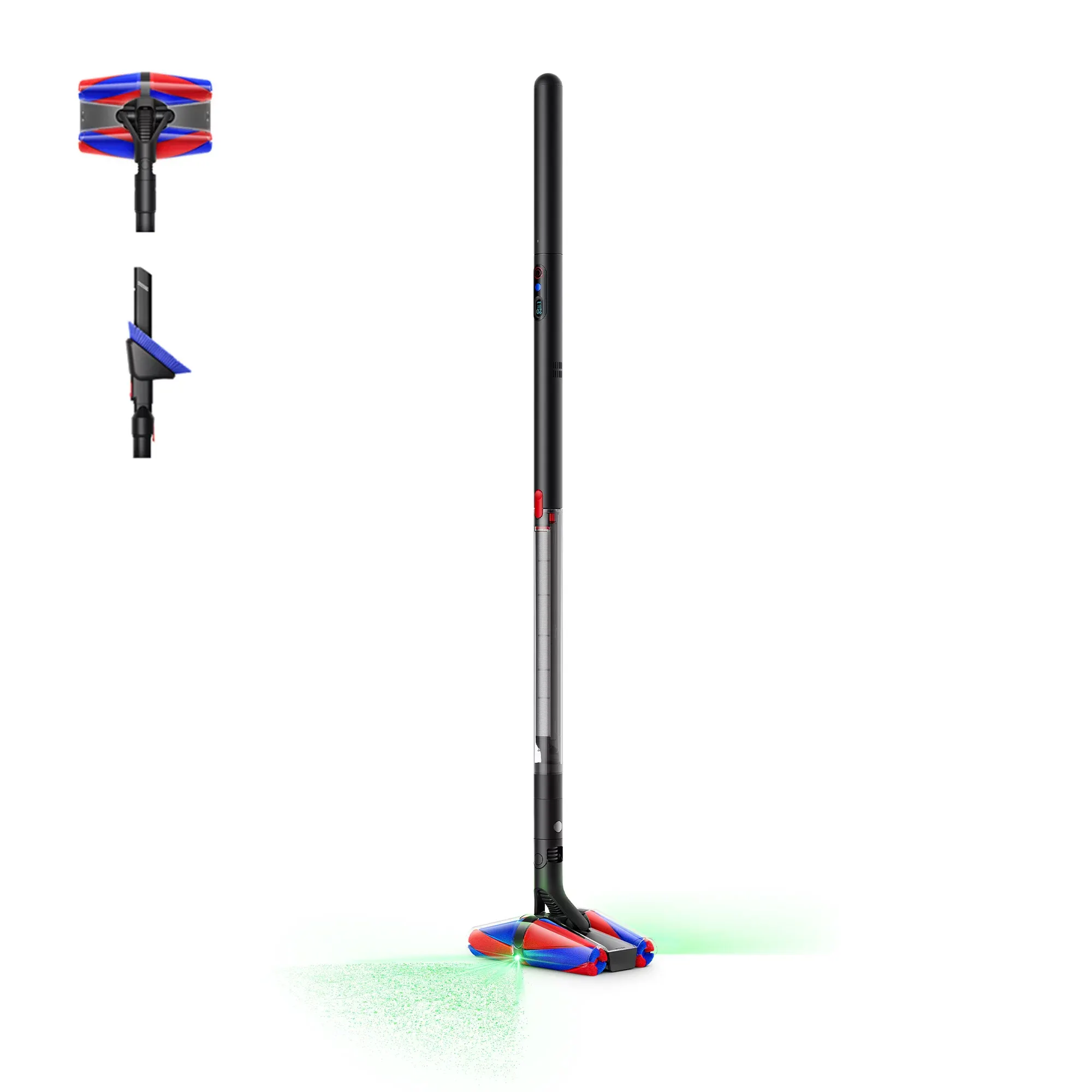 Dyson PencilVac Fluffycones Stabstaubsauger 55 AW Schwarz, Grau