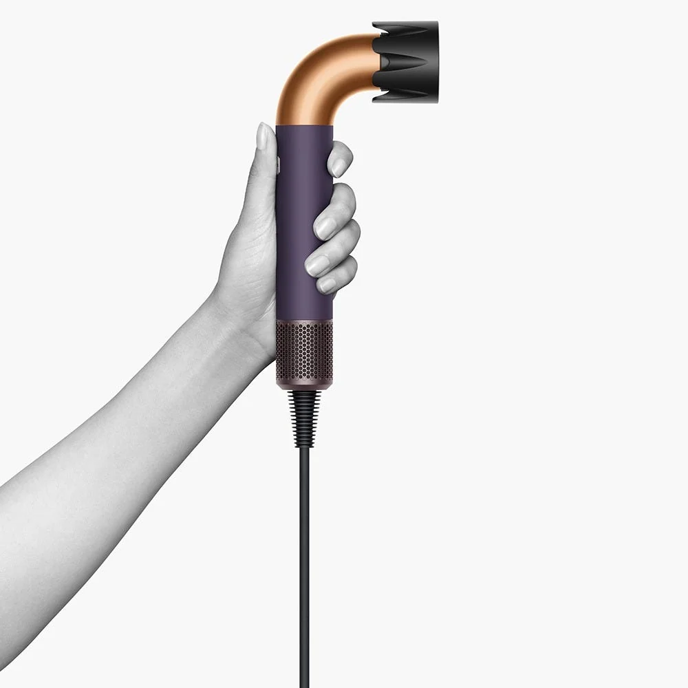 Dyson Supersonic r™ Haartrockner, Schnelles Trocknen Straight+Wavy (Red Velvet)