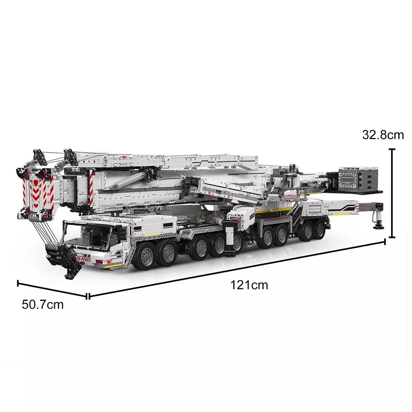 Mould King 17007 Mobilkran LTM 11200 RC Technik Kranwagen