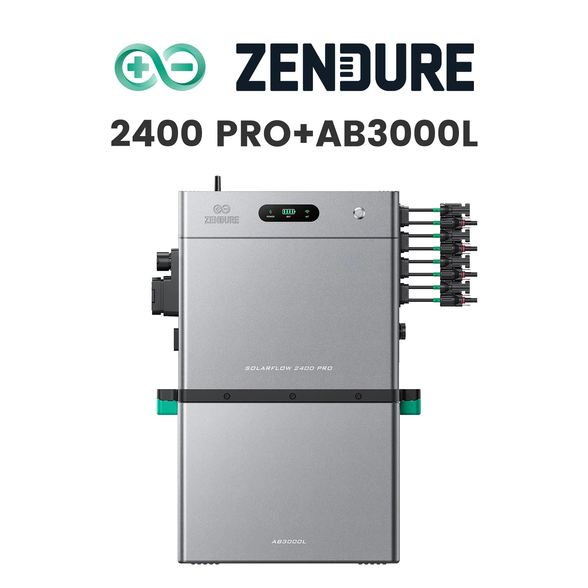 Zendure Solarflow 2400 Pro mit AB3000L Speicher