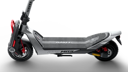 Navee UT5 Max DE E-Scooter (max. 20 km/h, bis zu 100 km, Tragfähigkeit 150kg, Hinterradantrieb, 2400W)