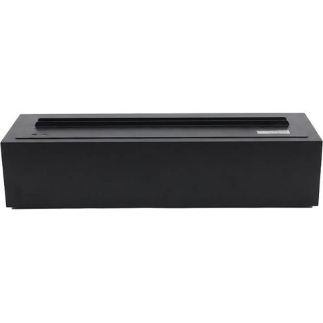 ODENA Home Deluxe LED-Wasserdampfkamin Tischmodell, 3D-Flammenoptik, schwarz