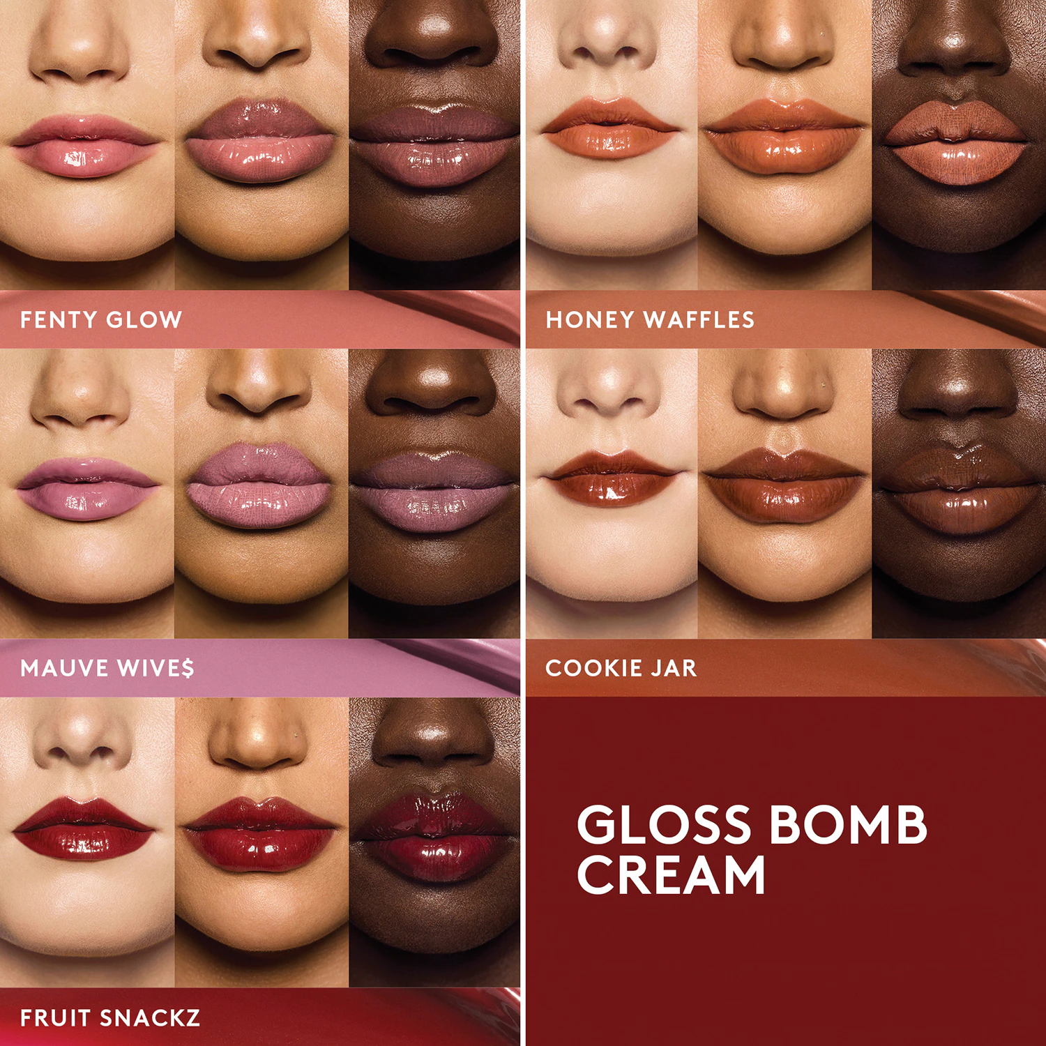 Fenty Beauty Gloss Bomb Cream - Lippenlack Intensive Farbe