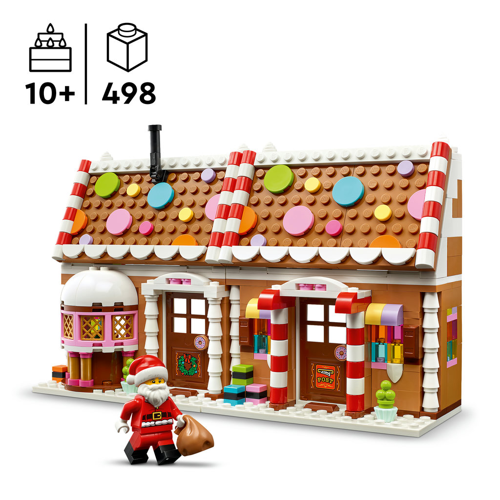 LEGO® Weihnachtliches Lebkuchenhaus - 40809