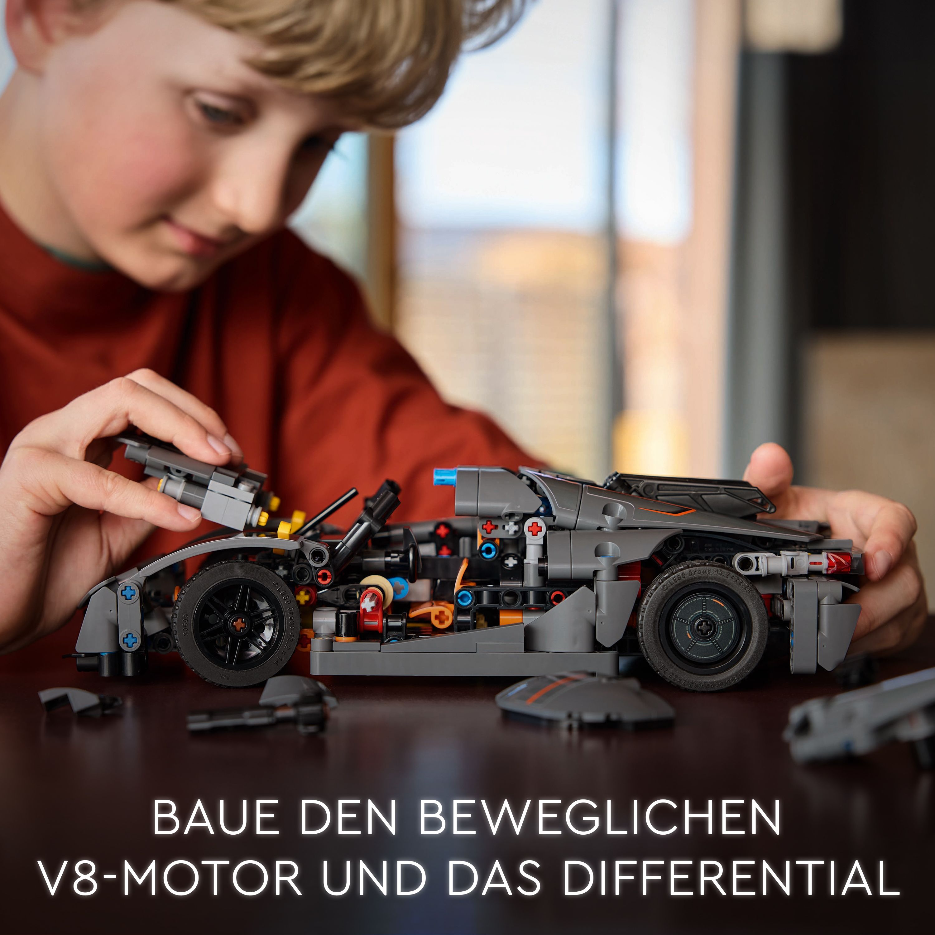 LEGO® Koenigsegg Jesko Absolut Supersportwagen in Grau - 42173