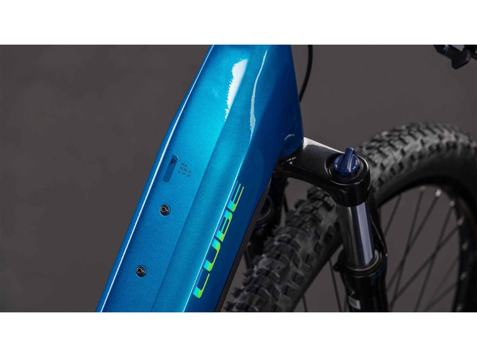 Cube Reaction Hybrid Performance 600 Easy Entry 27.5, electricblue´n´dazzle