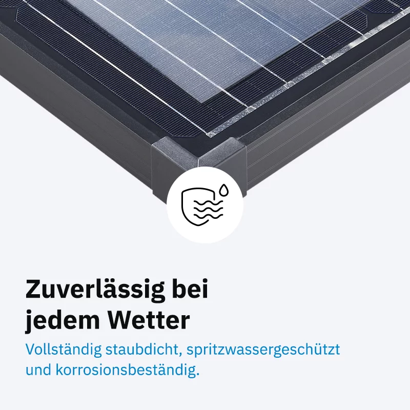 ECTIVE MSP 90 Black Monokristallines Solarmodul 90W