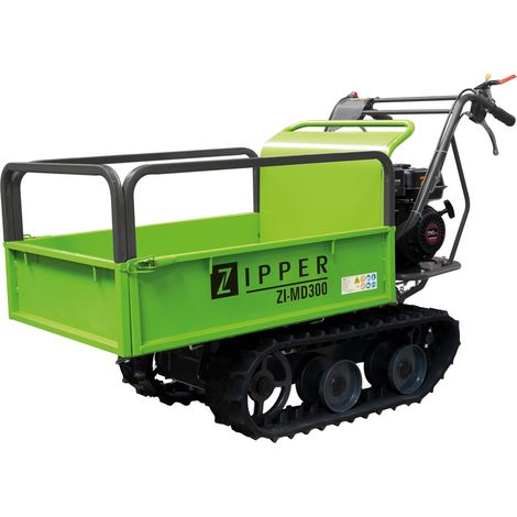 ZIPPER MINI RAUPENDUMPER MOTORSCHUBKARRE 196CC ZI-MD300