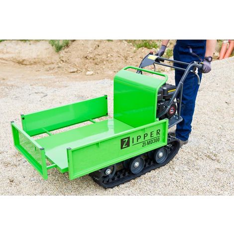 ZIPPER MINI RAUPENDUMPER MOTORSCHUBKARRE 196CC ZI-MD300