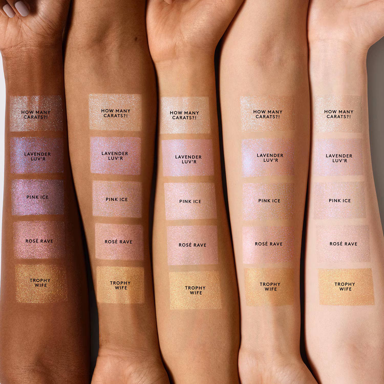 Fenty Beauty Diamond Bomb All-Over Diamond Veil Puder - Highlighter für Gesicht und Körper