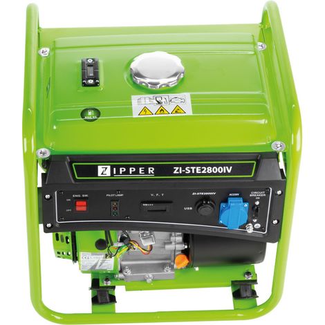 ZIPPER ZI-STE2800IV TRAGBAR 3200W 230V STROMERZEUGER INVERTER GENERATOR