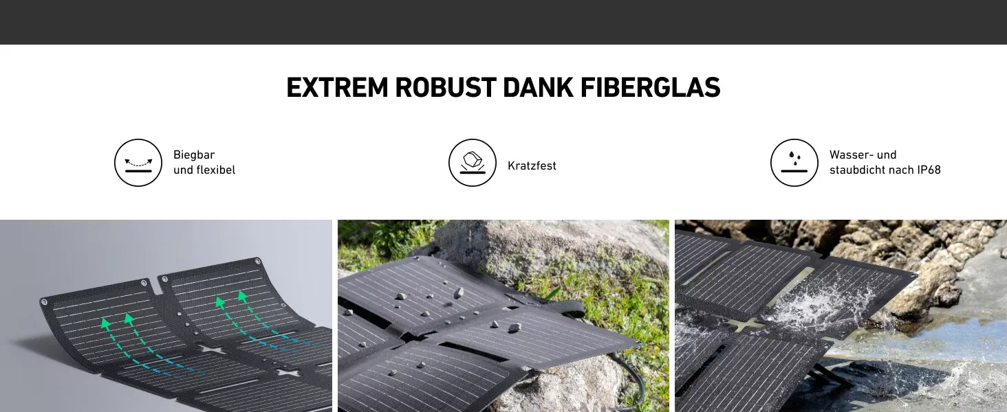 Anker C300X DC+ PS60 Faltbares Solarpanel