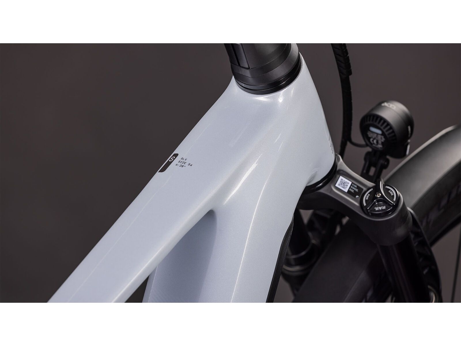 Cube Kathmandu Hybrid SLX 800, foggrey´n´grey