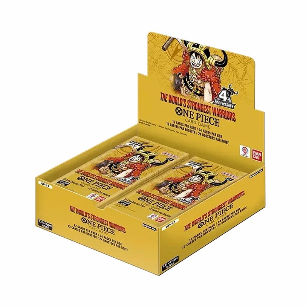 One Piece The World’s Strongest Warriors Display OP-17 (Englisch)