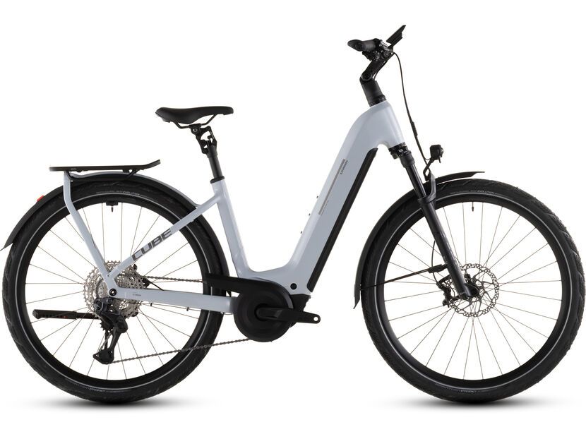 Cube Kathmandu Hybrid SLX 800 Easy Entry, foggrey´n´grey
